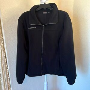 Men's ZeroXposur Black Zipper Front Long Sleeve Jacket ~ Size Large